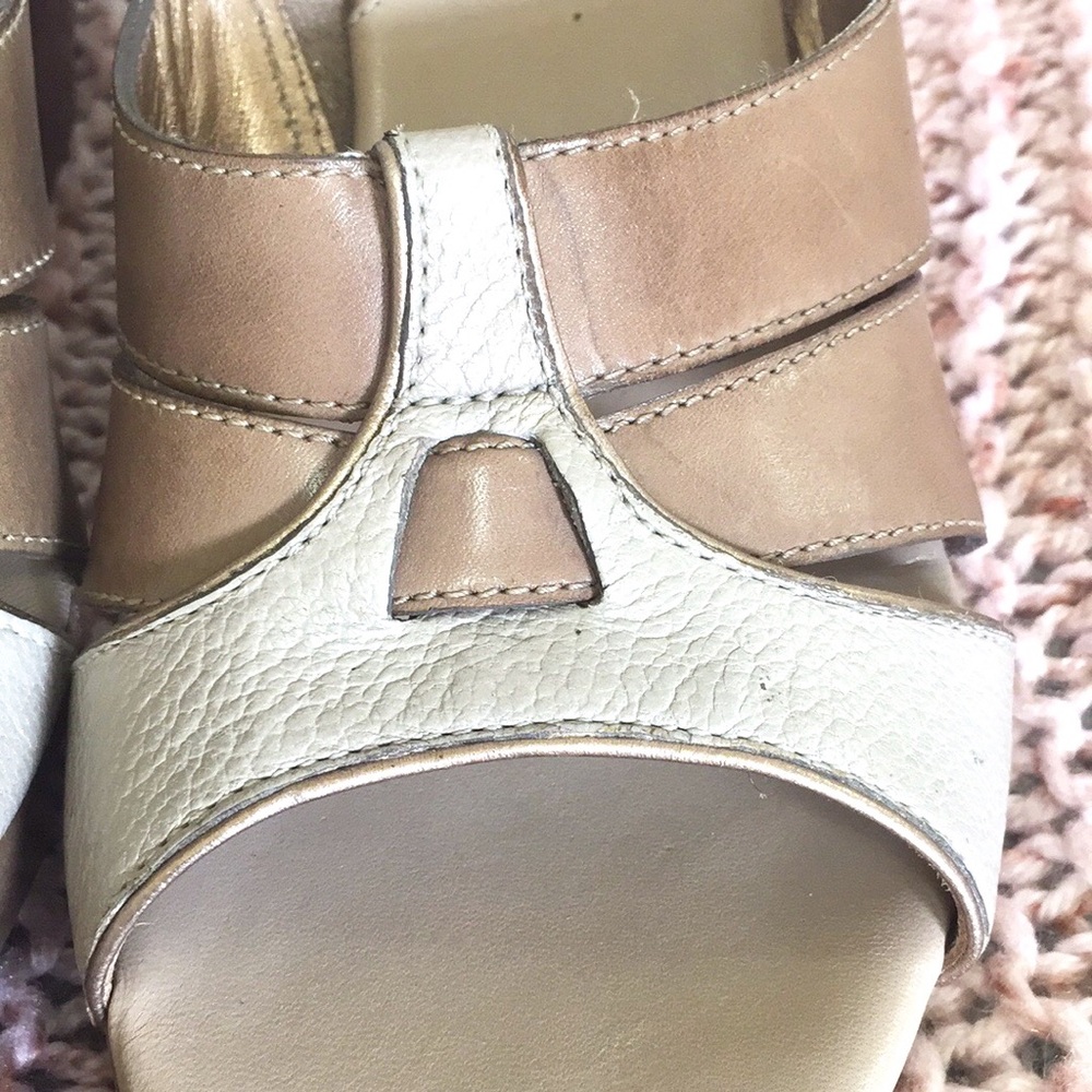 Cole Haan Leather Platform Sandals - Picture 8 of 16